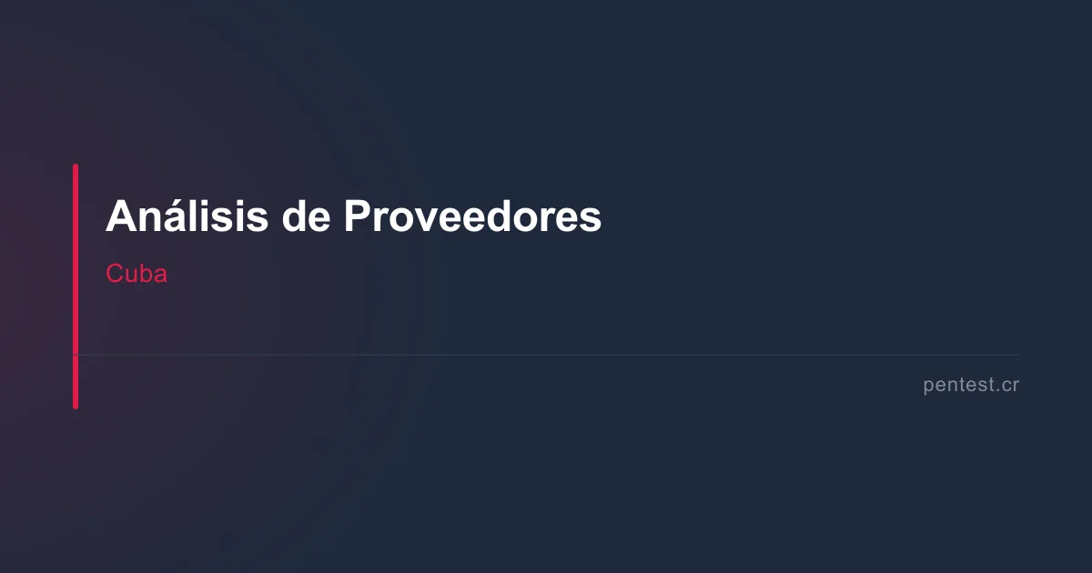 Las mejores empresas de pentesting en Cuba y la diáspora 2026