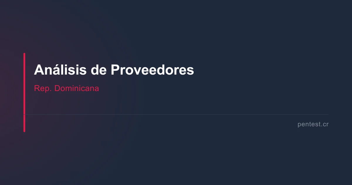 Las mejores empresas de pentesting en República Dominicana (2026)